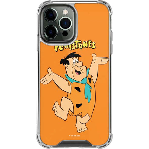 The Flinstones Fred Flintstone iPhone 13 Pro Max Clear Case